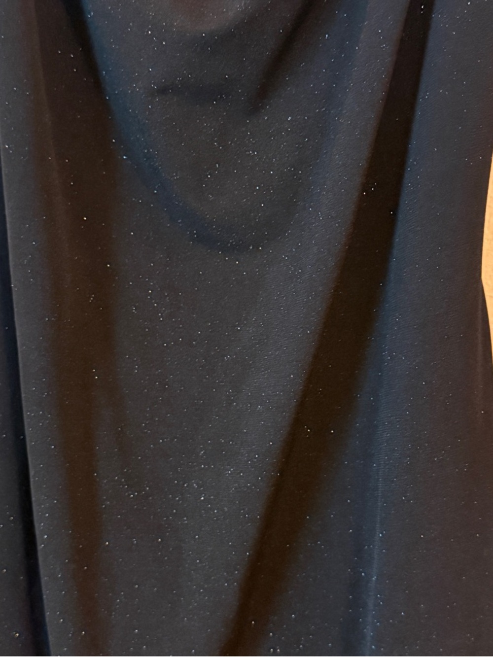 Windsor Glittery Black Spaghetti Strap Bodycon backless Dress - Picture 7 of 7